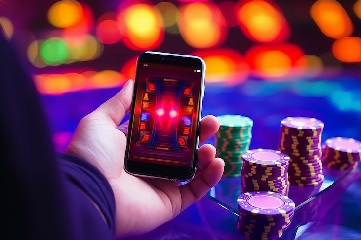 Dealer live casino berinteraksi dengan pemain online secara real-time